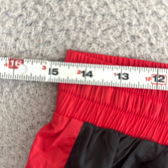 Death Road Records Track Suit Nylon Windbreaker Parachute Red Black Hooded - Picture 7 of 16